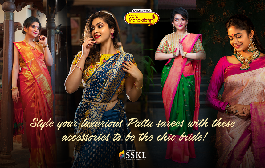 Style your Luxurious Pattu sarees with these accessories to be the chic bride!