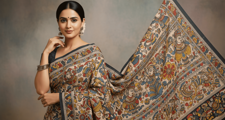 Authentic Kalamkari Saree A Comprehensive Guide