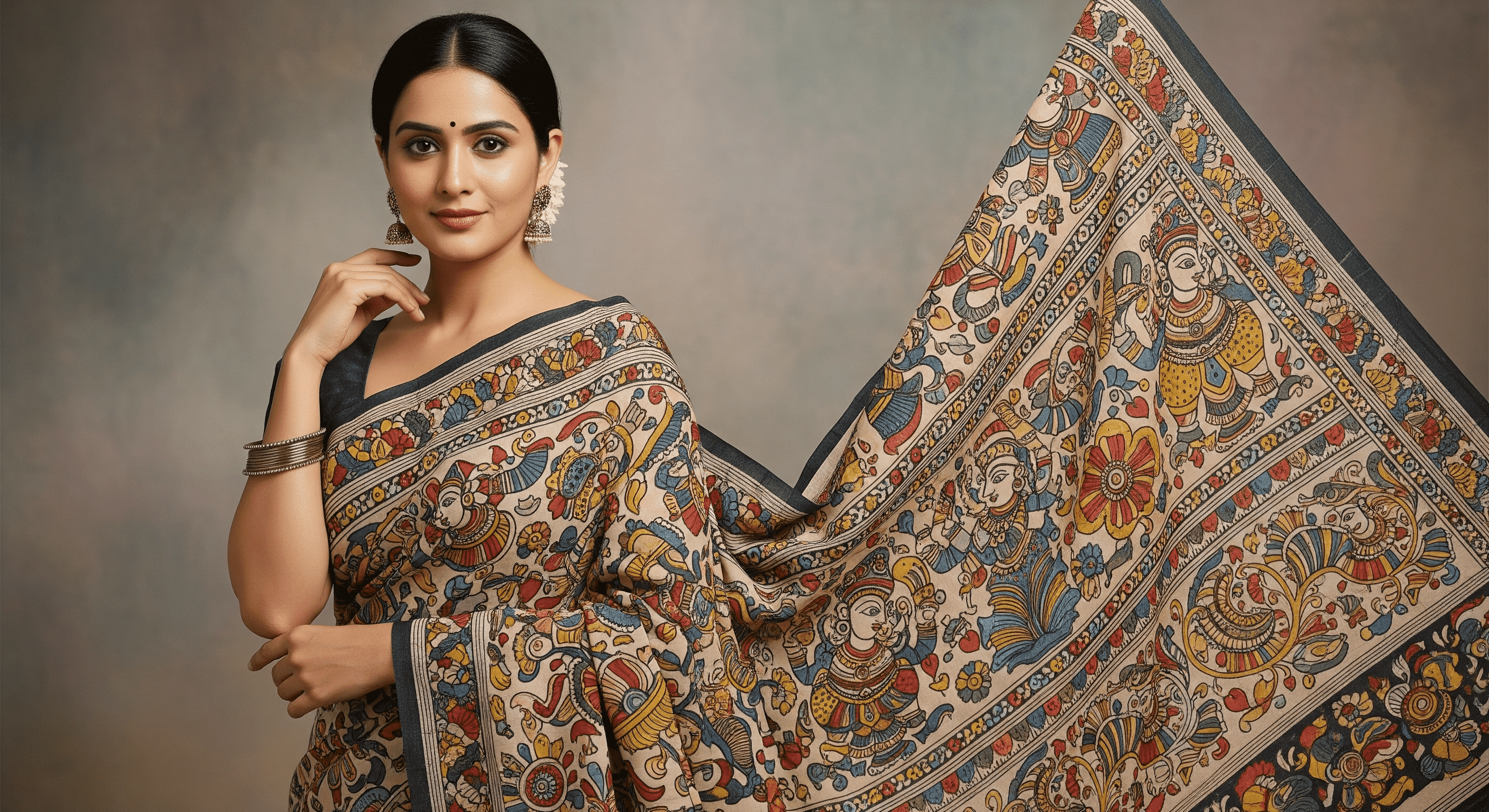 Authentic Kalamkari Saree A Comprehensive Guide